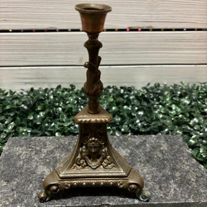 Vintage Kerzenhalter aus Messing