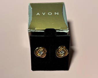 Vintage Avon Knot Earrings