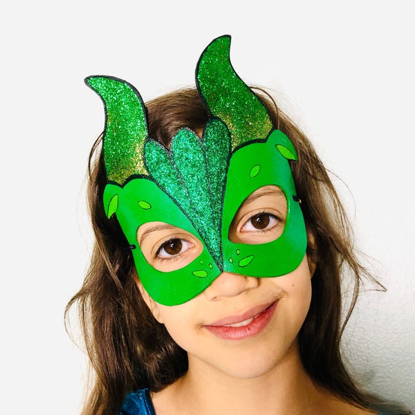 Green Dragon - Inspired By Auklet In Wings Of Fire - Seawing - Halloween - Purim - Dress Up - Costume - Mardi Gras - Carnival - UK - Foto 10