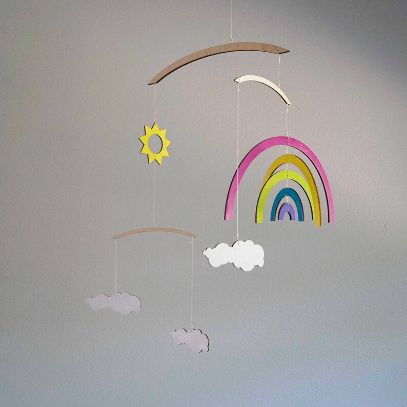 You Are My Sunshine Baby Mobile 2 Nursery Mobile Kids Etsy