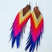 see more listings in the SHORT FEATHER EARRINGS section