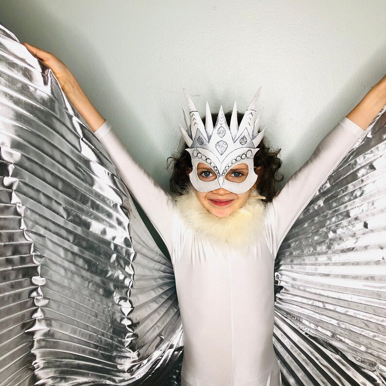 Dragon Mask Inspired by Wings of Fire Queen Glacier Etsy