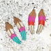 see more listings in the SHORT FEATHER EARRINGS section