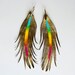 see more listings in the SHORT FEATHER EARRINGS section