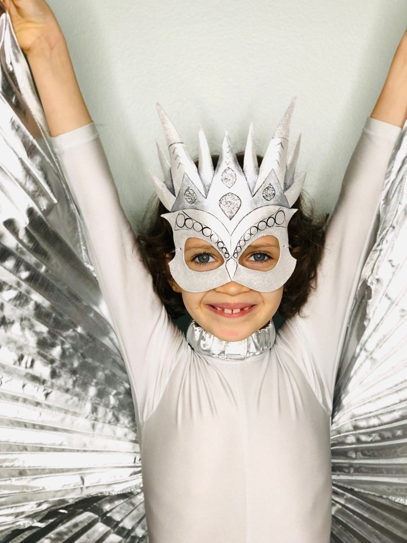 Dragon Mask Inspired by Wings of Fire Queen Glacier Etsy