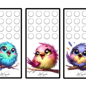 Mini Savings Challenges | Birds | PDF Printable | A6 Size Cash Binder | Budget Binder