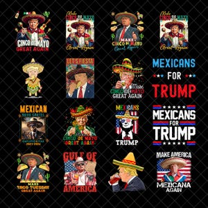 Rendre le Cinco de Mayo génial png, Funny Trump Cinco de Mayo PNG, téléchargement numérique, Funny Cinco De Mayo Trump