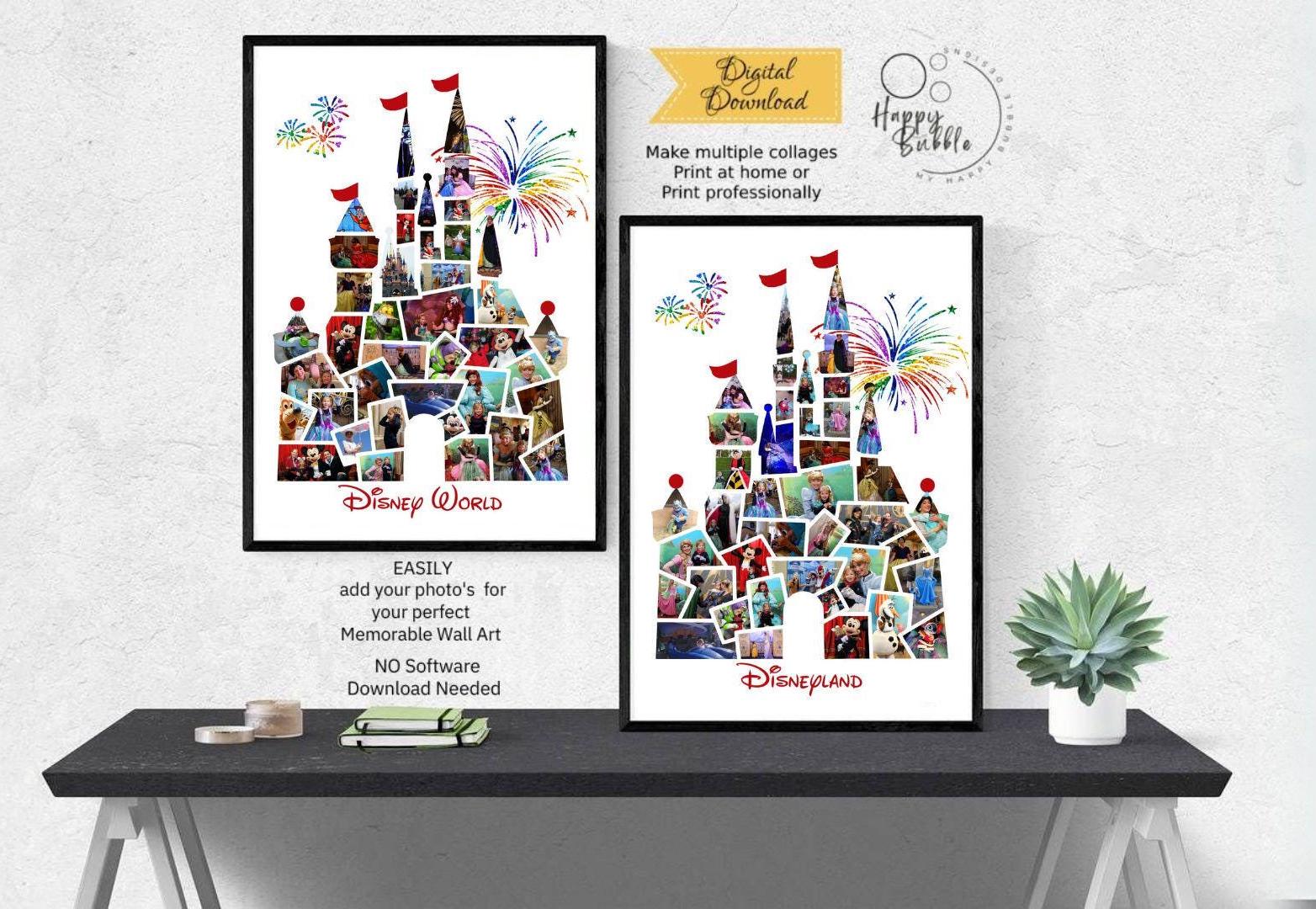 4x6 Disneyworld Vertical Frame - Etsy