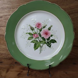 Round dish KG Lunéville model Bagatelle
