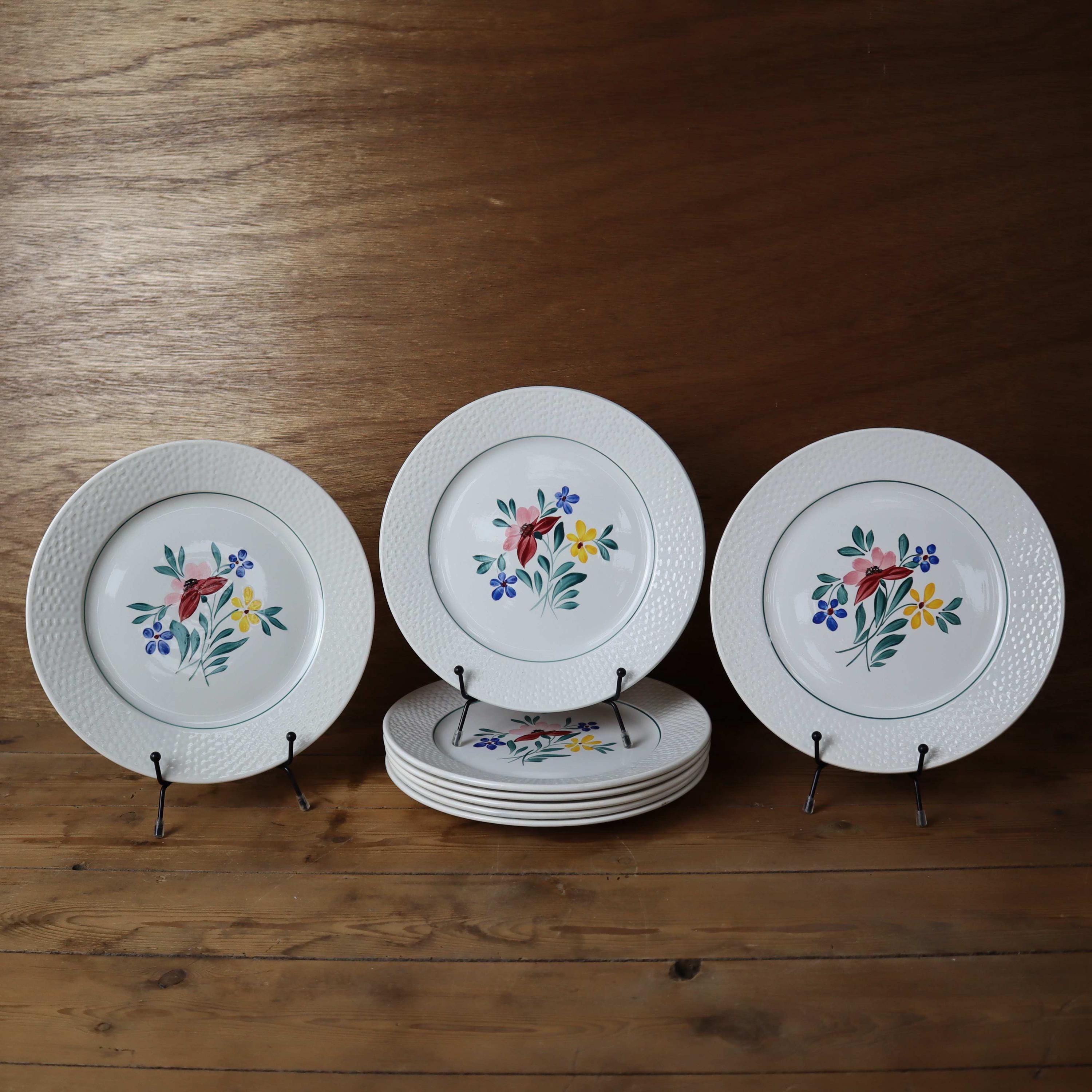 【5枚セット】Digoin ＆Sarreguemines　ヴィンテージプレート Digoin sarreguemines - Etsy 日本