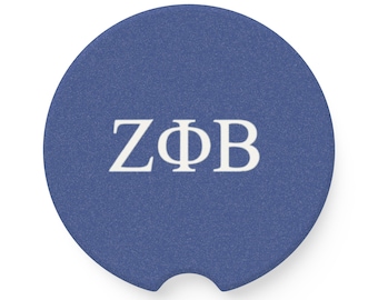 Zeta Phi Beta Car Coaster