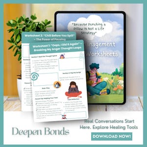 Rebuild Trust with Your Teen: Anger-to-Connection Toolkit | Real-World Scripts, Trackers and Reflection Guides for Parents & Teens