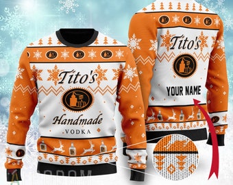 Tito's Handmade Vodka Custom Ugly 
