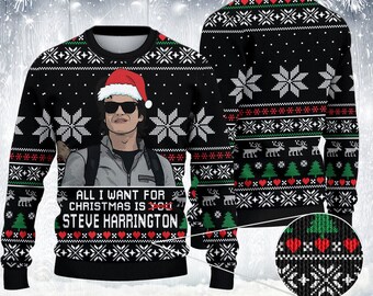 Steve Harrington Christmas Sweater - Etsy
