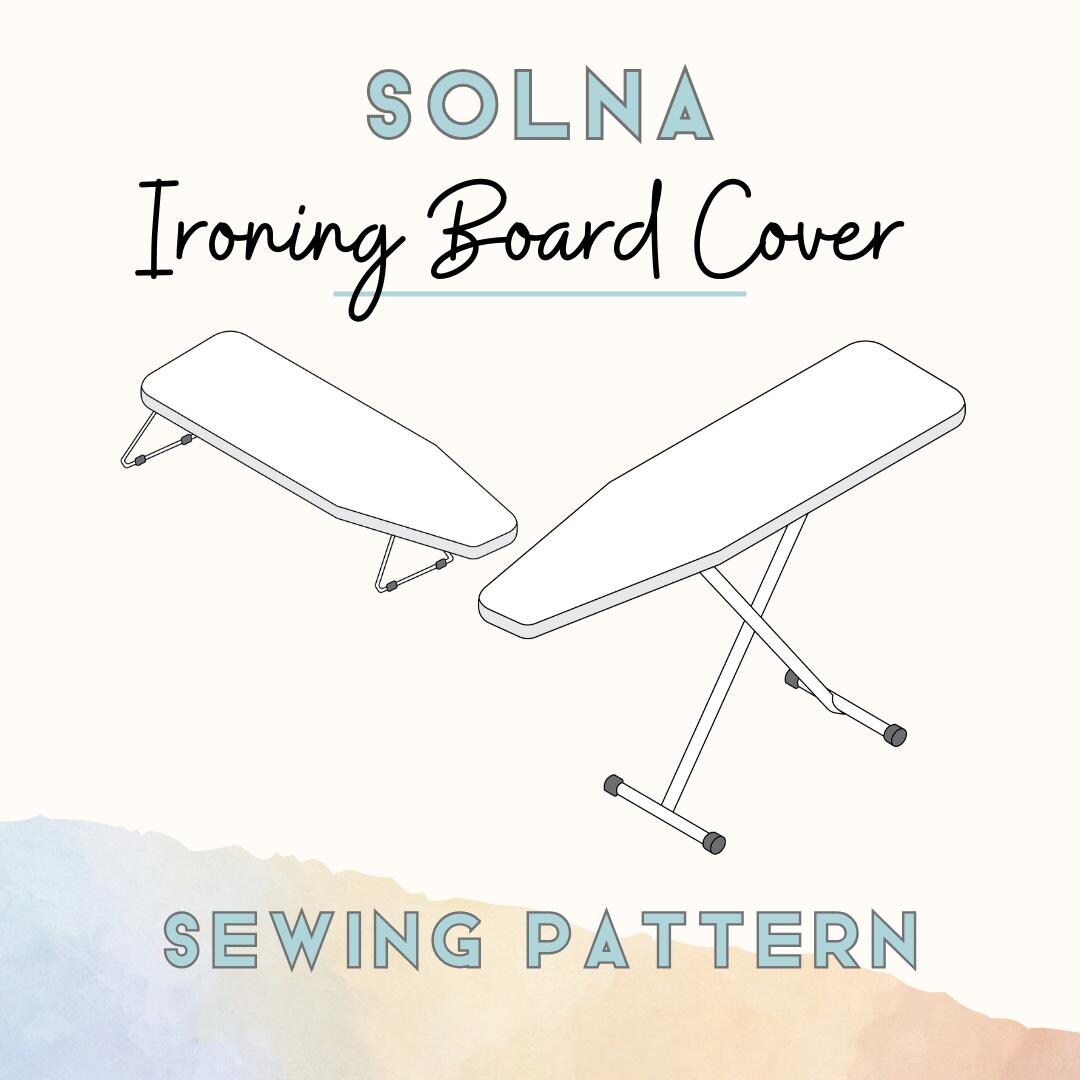 Ironing Board Cover Sewing Pattern | Universal Fit: Compact and Full ...
