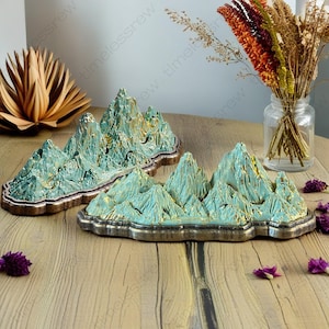 Handmade Mountain Incense Holder, Colourful Minimalist Elegant Artisan Incense Stick Holder, Incense Burner, Meditation Gift For Her