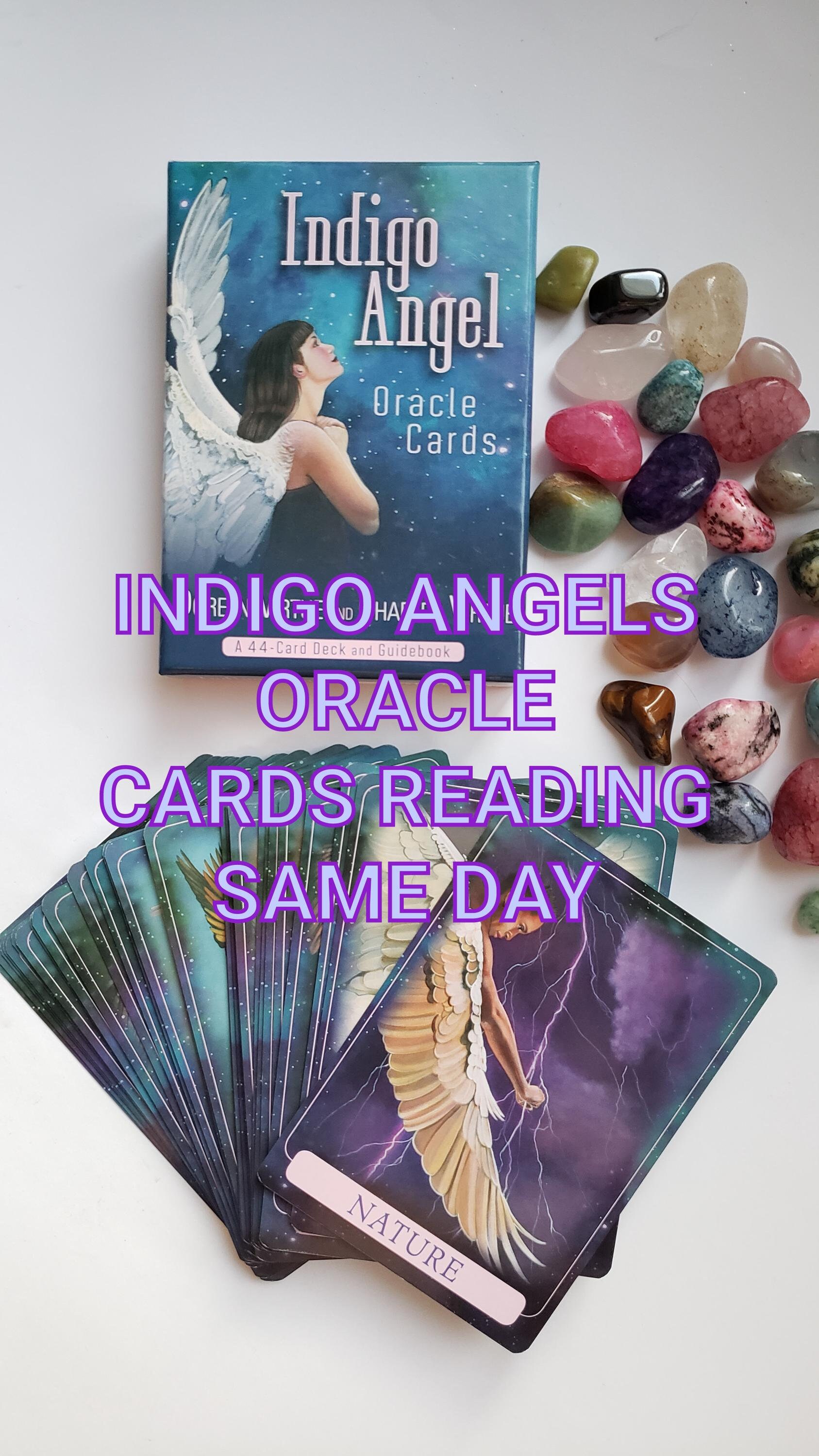 Indigo Angel Oracle Cards - Etsy