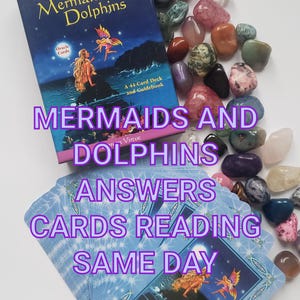 Sirènes et dauphins magiques Lecture de 6 cartes Oracle par Iuliia le même jour Doreen Virtue Cartes Oracle passées et présentes Lectures futures