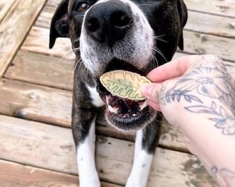 the so leafy collection -all natural organic dog biscuits- | dogs treats |