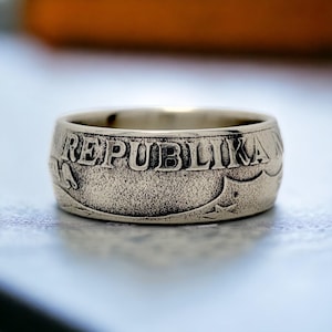 Philippines Ring Man, Old Philippines Ring, Philippine Peso Ring, Philippine Coin Ring, Philippines Ring, Philippines Ring Man