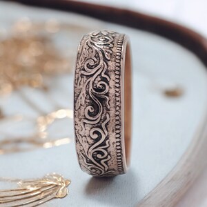 Japan Copper Ring Coin, Coin Ring Japan, Japan Metal Ring, Japanischer Ring, Japanse Coin Ring, Japanse Ring, Japan Yen Coin Ring