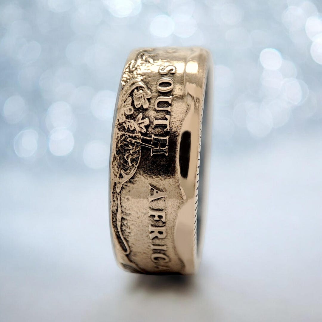 Za Rings South Africa Woman Ring, South Africa Man Ring, South Africa Ring, Coin ...