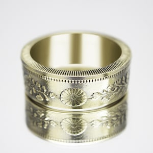 Japan Yen Ring, Japanse Ring,  1 Yen Japan Ring, Japan Ring Woman, Coin Ring Japan, Japan Yen Coin Ring, Japan Coin Ring , Japan Metal Ring