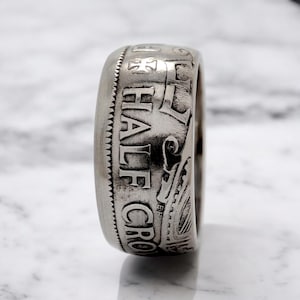Britain Pound Man Ring, Britain Pound Ring, Britain Monarchy Coin Ring, Coin Ring England Uk, Great Britain Coin Ring