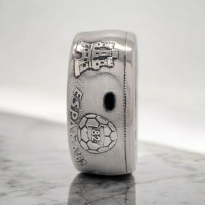 Coin Ring From Spain, Ring For Man Spain, Man Spain Coin Ring, Coin Ring Spain, Old Spain Coin Ring, Man Ring From Spain, Spain Ring Man
