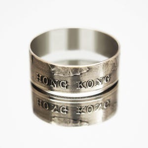 Hong Kong Coin Ring, Hong Kong Men Ring, Hong Kong Man Ring, Hong Kong Woman Ring, Hong Kong Women Ring, Woman Ring Hong Kong,Ring Hong Kong
