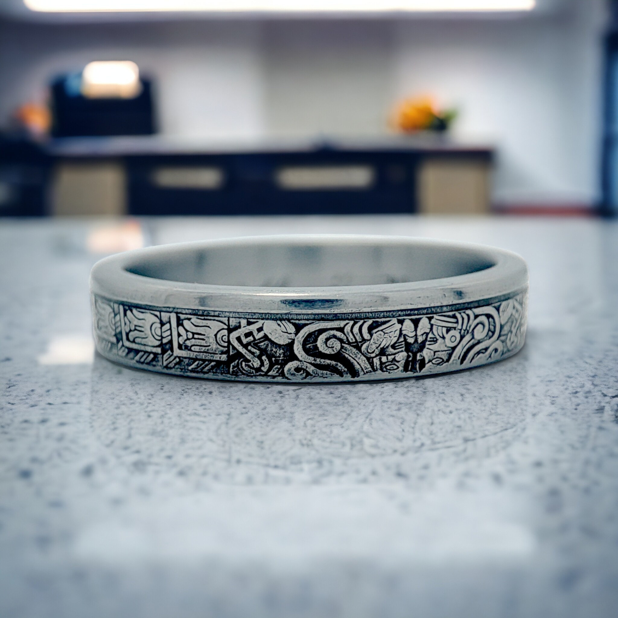 Mexico Ring for Man, Vintage Mexico Peso Ring, Mexican Coin Ring