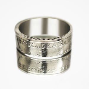 Poland Coin Ring,  Polish Poland Ring, Poland Ring, Poland Eagle Ring, Ring Man Poland, Woman Poland Ring, Vintage Poland Ring