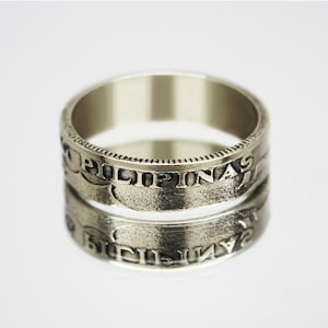 Philippines Peso Ring, Philippine Ring, Ring Philippines Design, Philippines Ring Woman, Philippines Coin Ring, Ring Philippinen