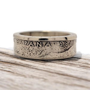Ring For Man Spain, Old Spain Coin Ring, Woman Spain Ring, Spain Peseta Ring, Coin Ring Spain, Man Ring From Spain, Coin Ring From Spain