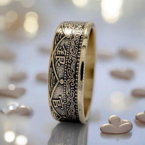 China Man Ring, China Rings, Unique China Ring, Ring China, Man Ring China,  China Ring, Coin Ring, Woman Ring China, China Coin Ring