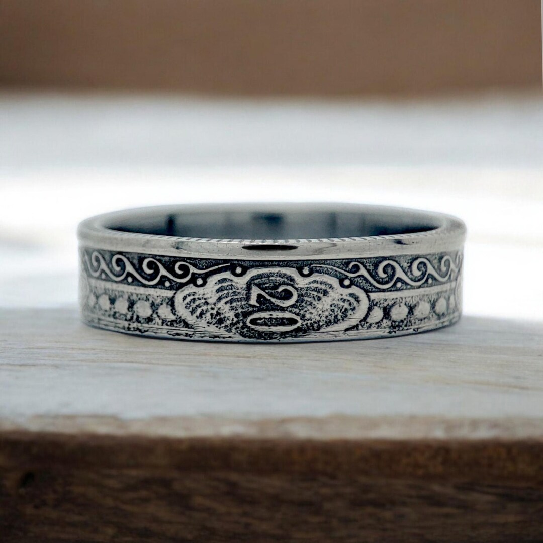 Netherlands Male Ring, Netherlands Coin Ring, Vintage Ring Netherlands ...