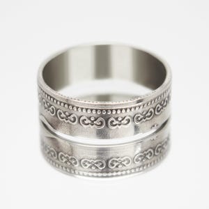 Coin Ring 100 won 1975, coin ring for men, womens coin ring, mens coin ring, money ring