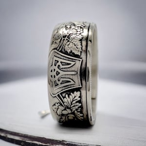 Coin Ring Ukraine, Male Ring Ukraine, Woman Ring Made In Ukraine, Ukraine Custom Ring, Ukraine Ring With Trident, Woman Ukraine Ring