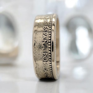 Man Ring From Spain, Ring For Man Spain, Unique Ring Spain Inspired, Woman Spain Ring, Man Spain Coin Ring, Spain Ring For Man