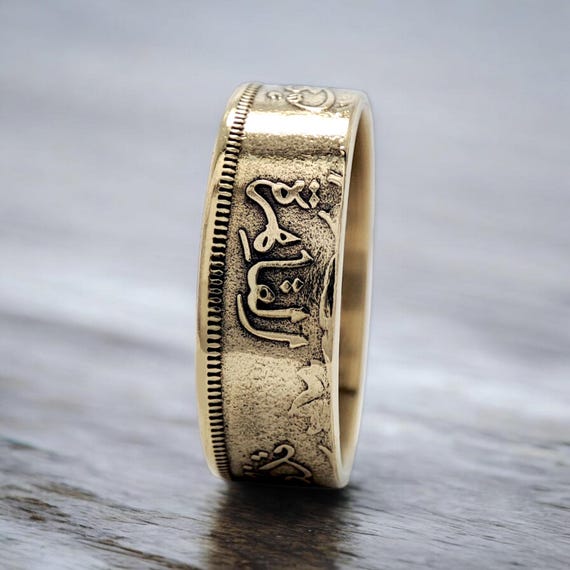 Anillo de latón egipcio, anillo de Egipto, anillo egipcio grande