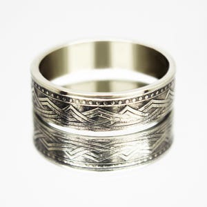 Kazakhstan Real Ring, Kazakhstan Ring Woman, World Coin Ring Kazakhstan,  Kazakhstan Ring, Kazakhstan Coin Ring, Kazakhstancoin Ring