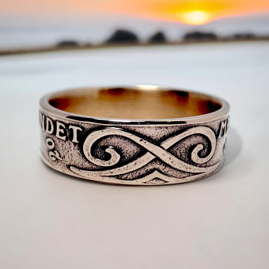 Sweden Coin Ring, Sweden Crown Ring, Sweden Krona Ring, Sweden Man Ring ...