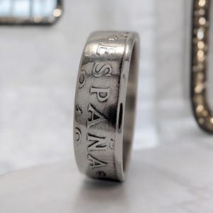 Spain Ring Man, Man Ring From Spain, Spainish Coin Ring, Spain Coin Rings, Coin Ring Spain, Ring For Man Spain, Spain Ring For Man