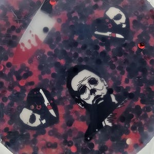 Michael Myers / Halloween themed - Pick Pad for Heavy Pickers, Oddly Satisfying Sensory Fidget, Alternate to Skin Picking and Nail Biting