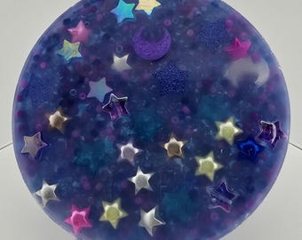 Starry Night Picky Pad - Pick Pad for Heavy Pickers, Oddly Satisfying Sensory Fidget, Alternate to Skin Picking and Nail Biting