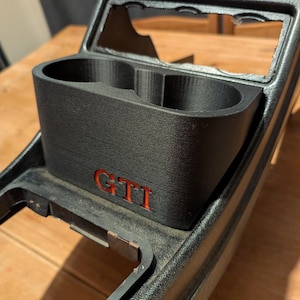 VW Golf MK1 GTI Mittkonsol Mugghållare