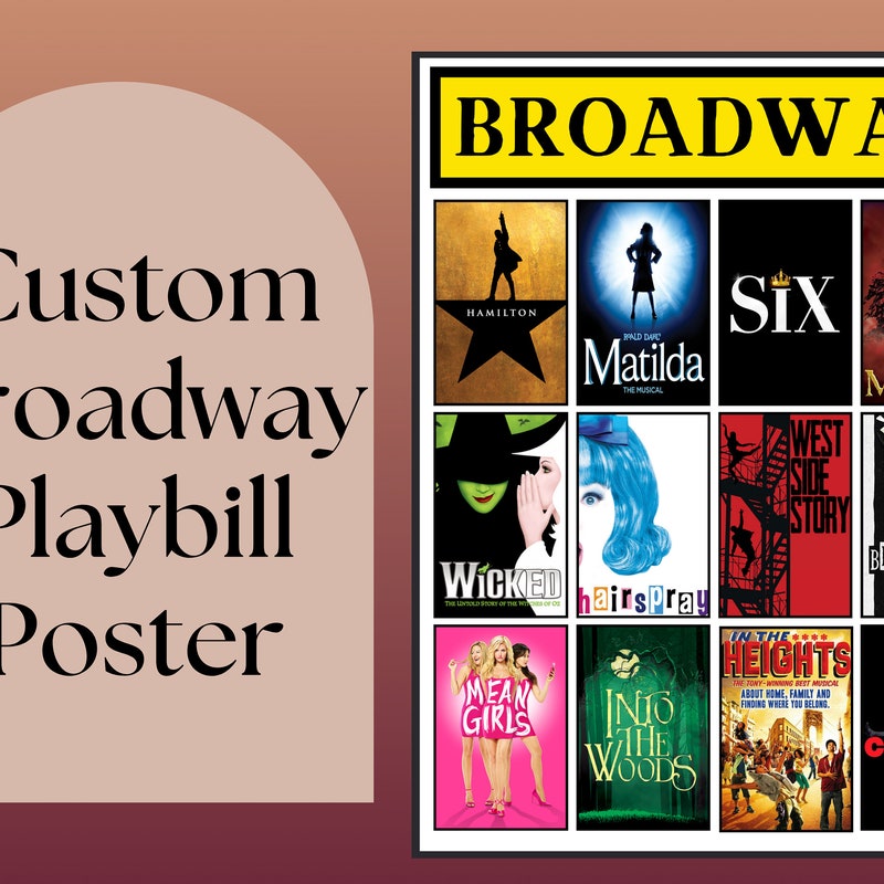 Broadway - Etsy
