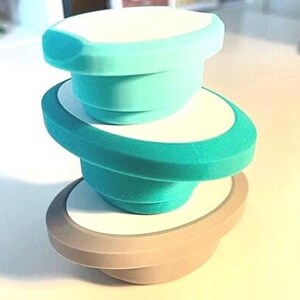 BPA Free, Easy Grip Silicone Bottle Cap Protector for Personalization and Hygienic, Identification, Identify Water Bottle Cap Identifier