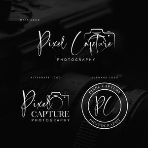 Fotografie Logo, Vorgefertigtes Logo, Fotograf Logo, Logo-Design, Kamera Logo, Fotografie Signatur Logo, Handgeschriebenes Logo