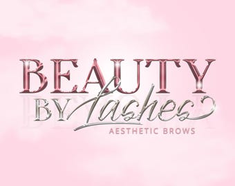 Diseño de logotipo de maquillaje moderno, logotipo de pestañas, logotipo de salón de belleza, logotipo de peluquería, logotipo de uñas, logotipo de boutique de belleza.